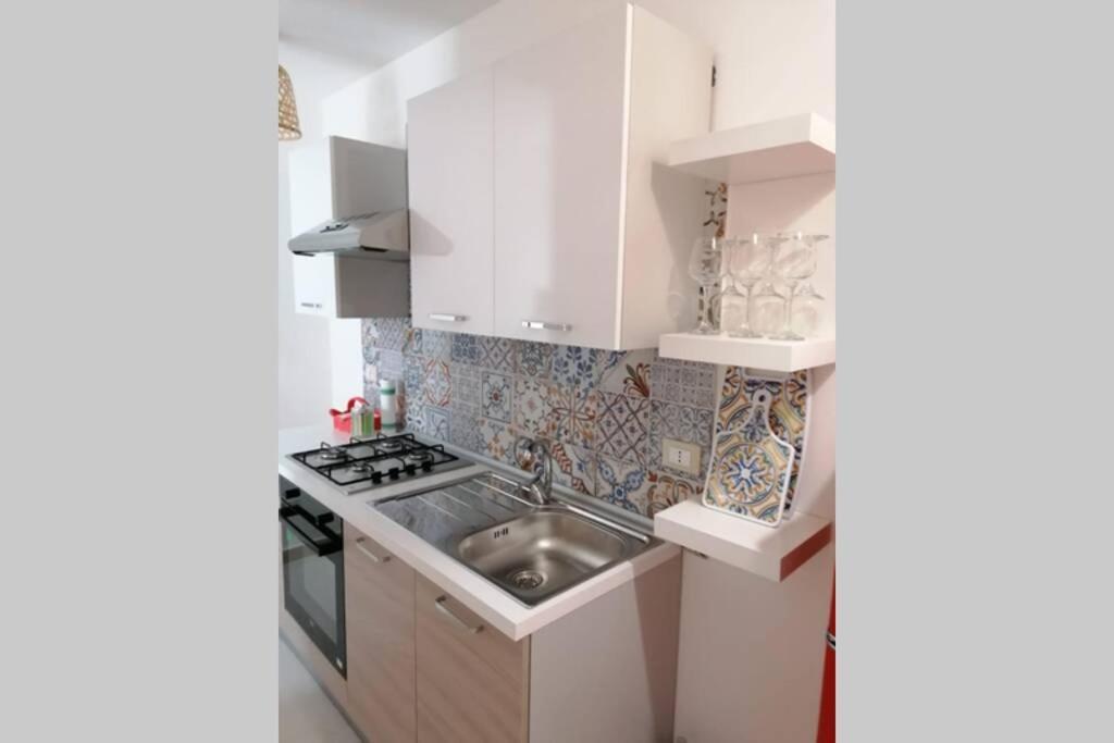 La Casetta Apartment เอากุสตา ภายนอก รูปภาพ